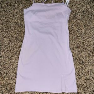 Light purple bodycon dress